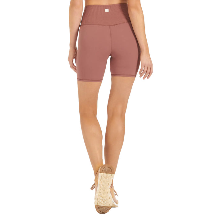 Vuori Rib Studio Shorts - Women's Terracotta