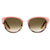 OTIS Scarlett Sunglasses - Women's Rosewater Teak/Dark Brown Gradient