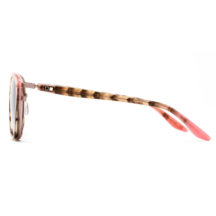 OTIS Scarlett Sunglasses - Women's Rosewater Teak/Dark Brown Gradient