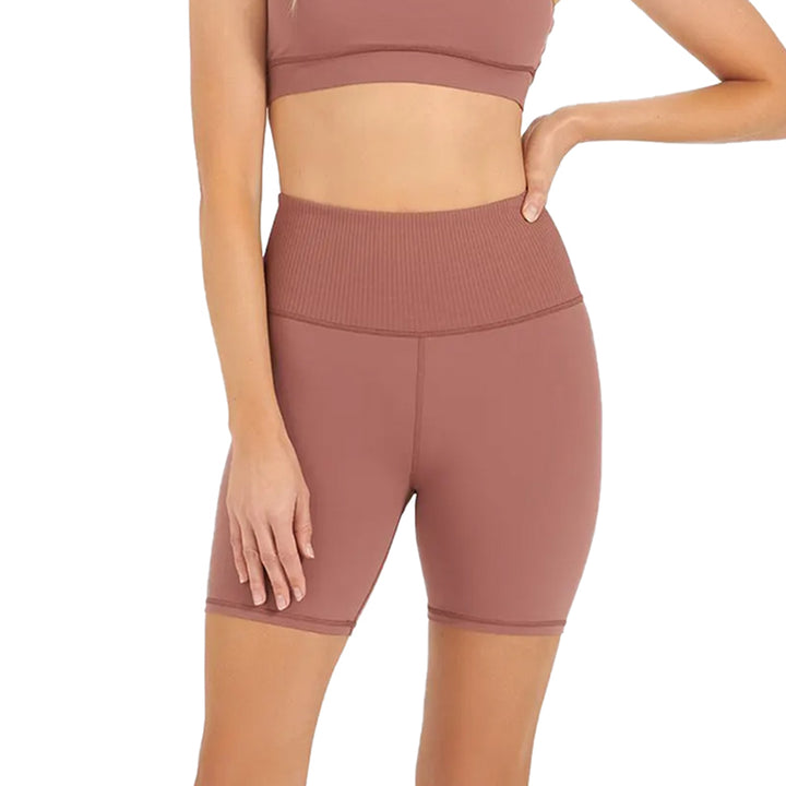 Vuori Rib Studio Shorts - Women's Terracotta