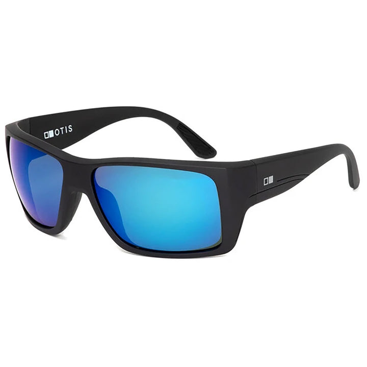 OTIS Coastin Sunglasses Matte Black/Mirror Blue Polar