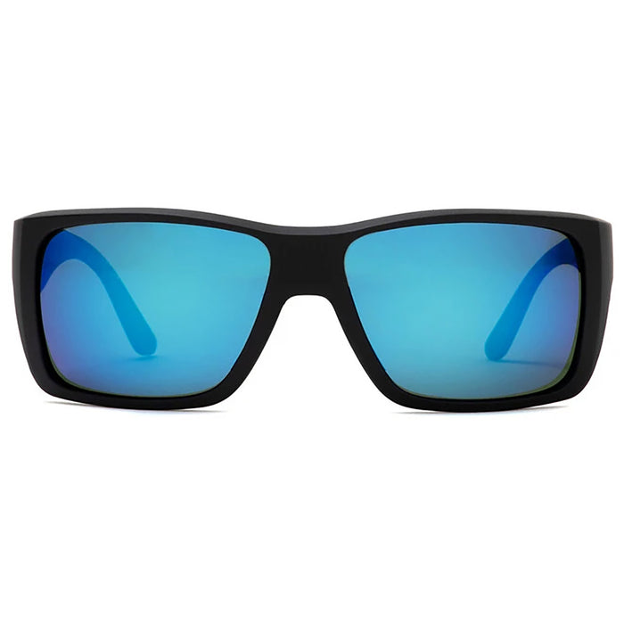 OTIS Coastin Sunglasses Matte Black/Mirror Blue Polar