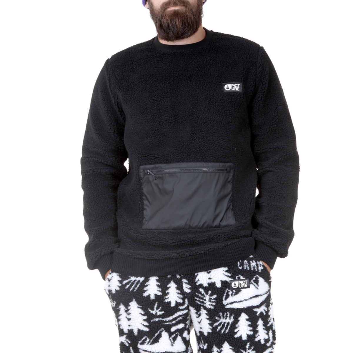 Picture Organic Stellar Crew - Men's Black