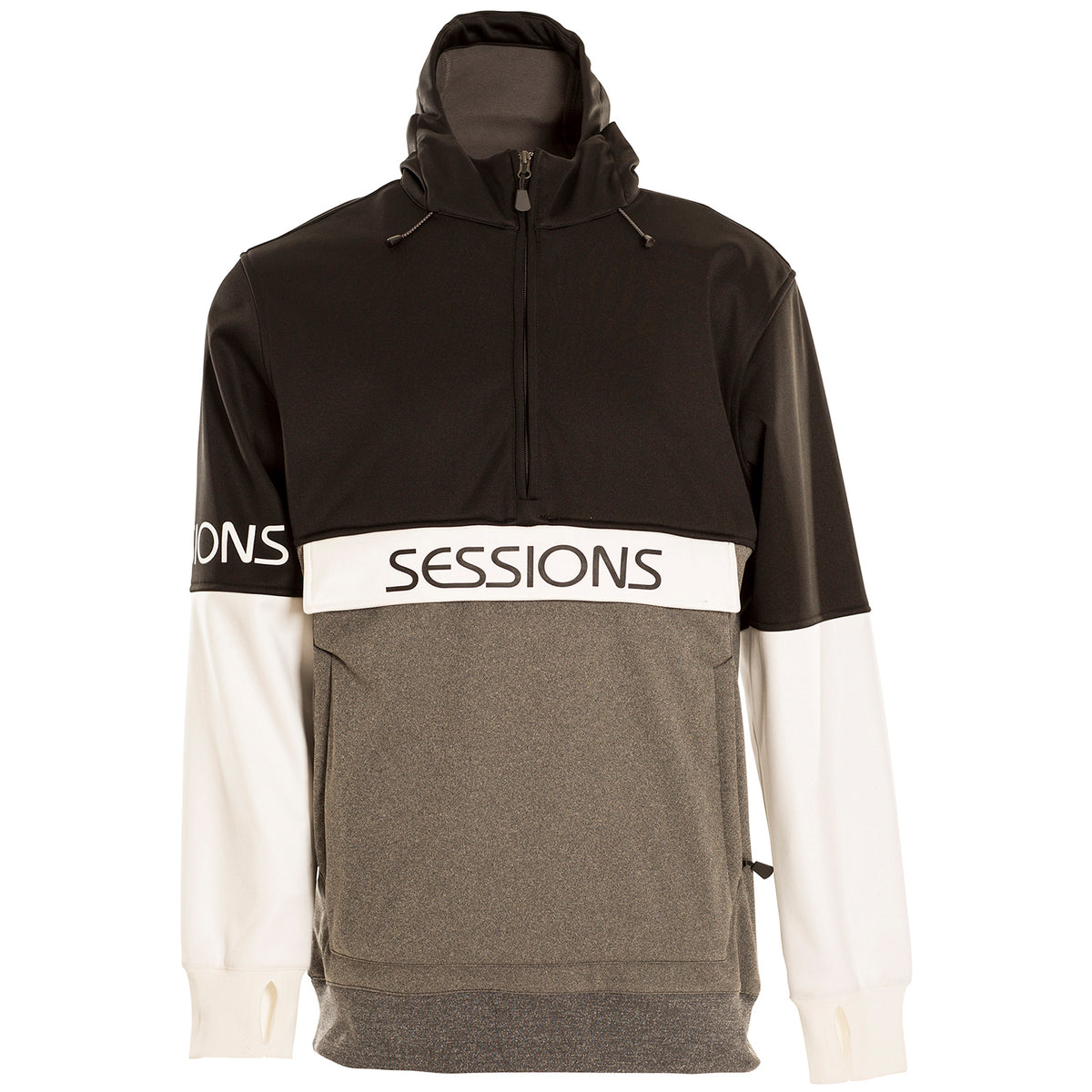 Sessions Recharge Bonded Riding Hoodie - Men's Black