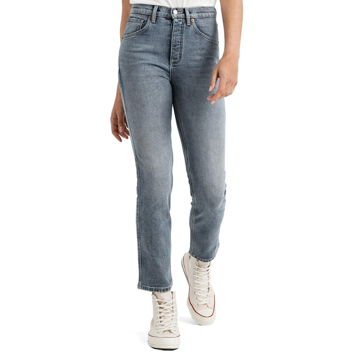 DU/ER High-Rise Straight Jeans - Women's Vintage