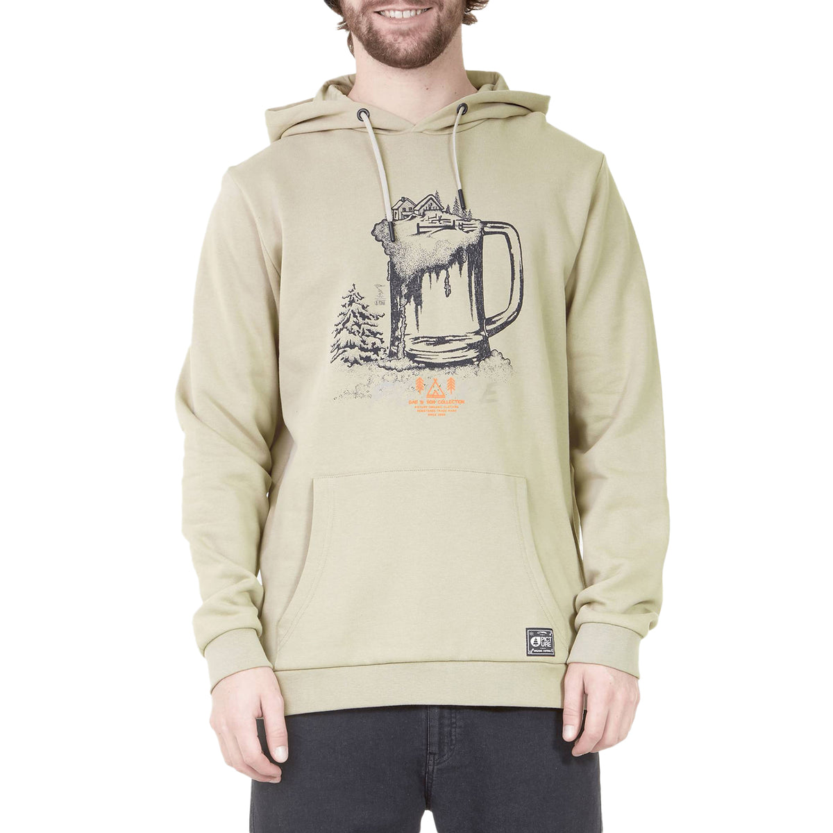 Picture Organic Bucket Hoodie - Men's Stone
