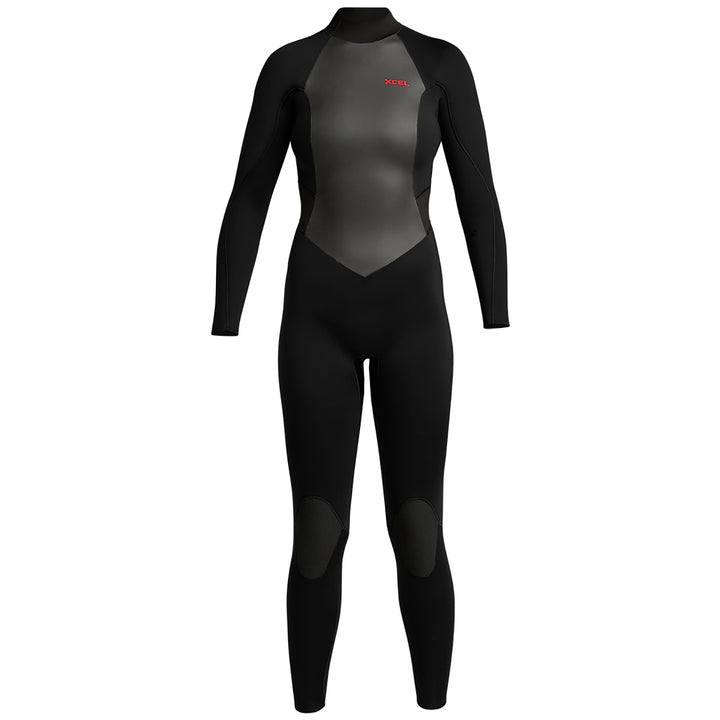 XCEL 4/3 Axis Back Zip Wetsuit - Women's Black