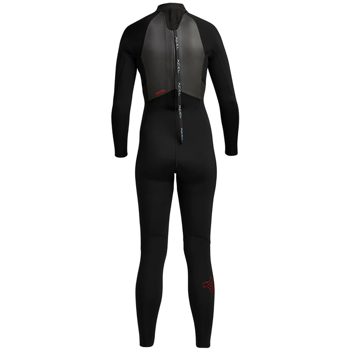 XCEL 4/3 Axis Back Zip Wetsuit - Women's Black