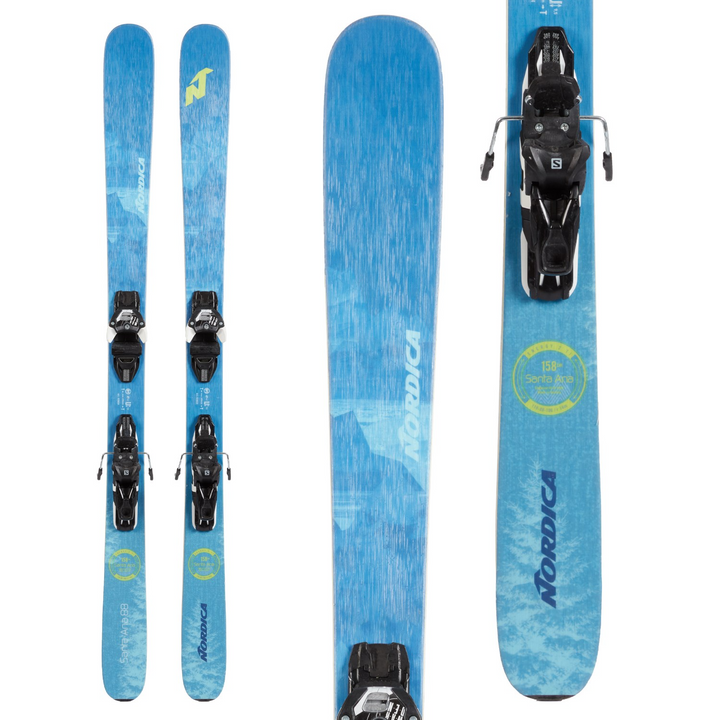 Nordica Santa Ana 88 Skis + Salomon Warden MNC 11 Demo Bindings - Women's 2021