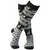 Rojo Outerwear Nordic Snowflake Socks - Girls' True Black