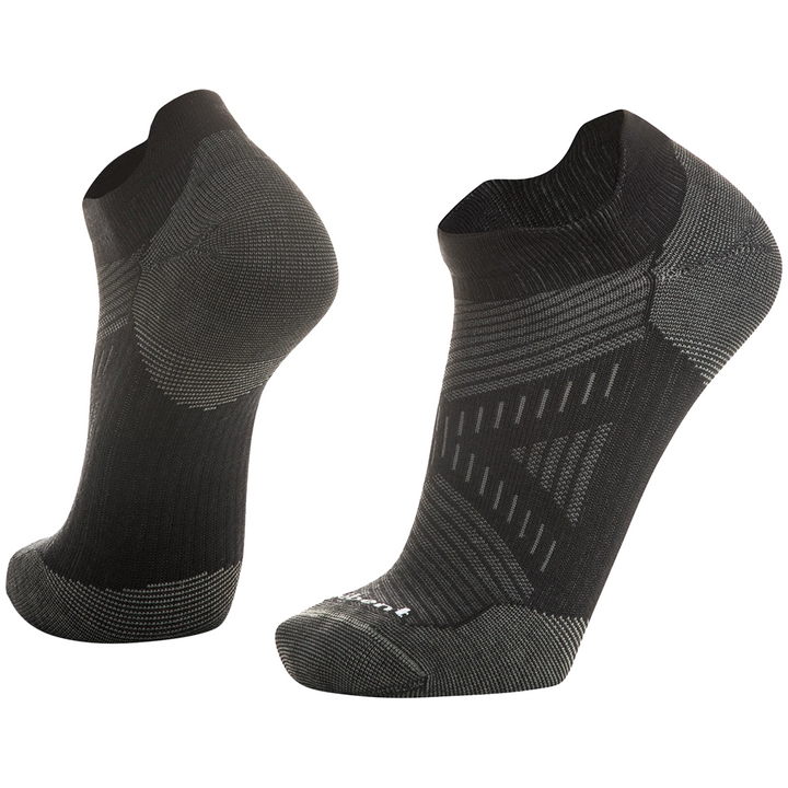 Le Bent Run Ultra Light Micro Tab Socks - Unisex Black