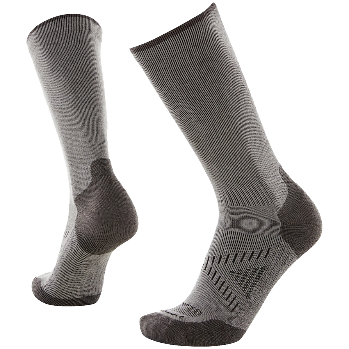 Le Bent Outdoor Light Crew Socks - Unisex Grey