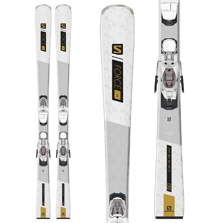 Salomon S/Force W X6 Skis + M11 GW Bindings - Women's 2021