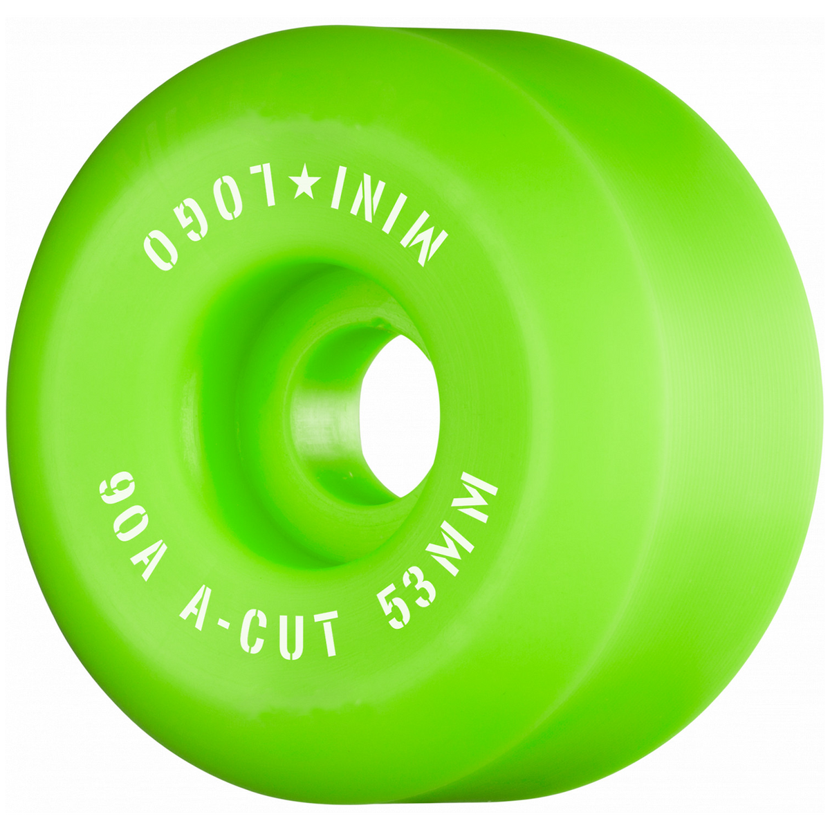 Mini Logo Hybrid A-Cut 2 90A Skateboard Wheels Green