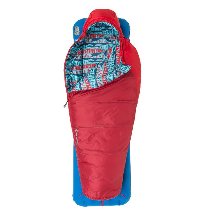 Big Agnes Wolverine 15 Sleeping Bag - Toddlers' Red