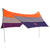 Big Agnes Deep Creek Tarp - Medium Orange/Taupe/Eggplant