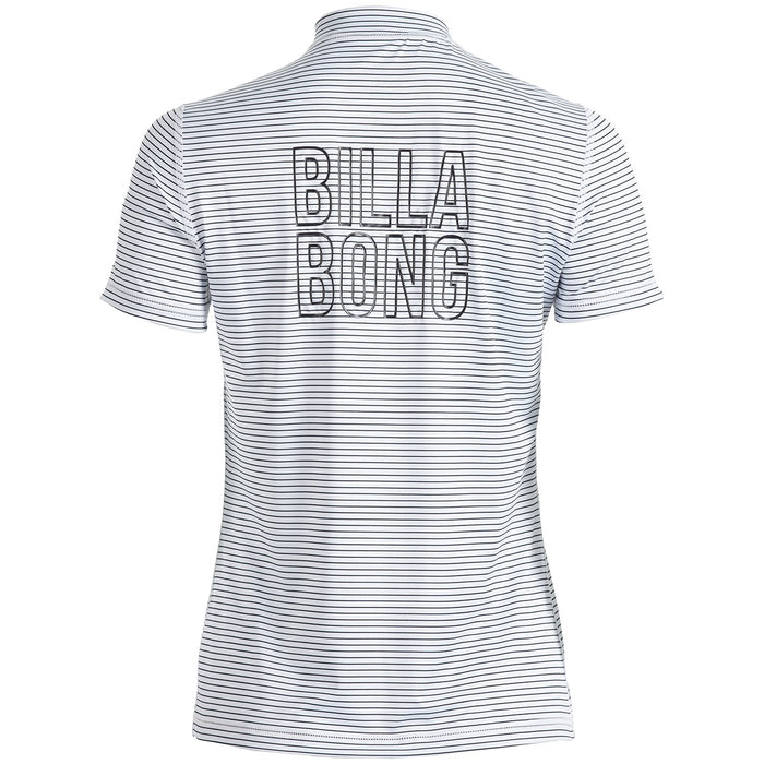 Billabong Core Loose Fit Short Sleeve Rashguard - Women's White/Black