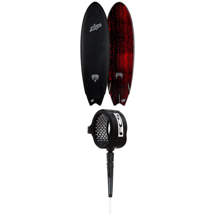 Catch Surf Odysea x Lost RNF 6'5" Surfboard + FCS 6' All Around Essential Leash
