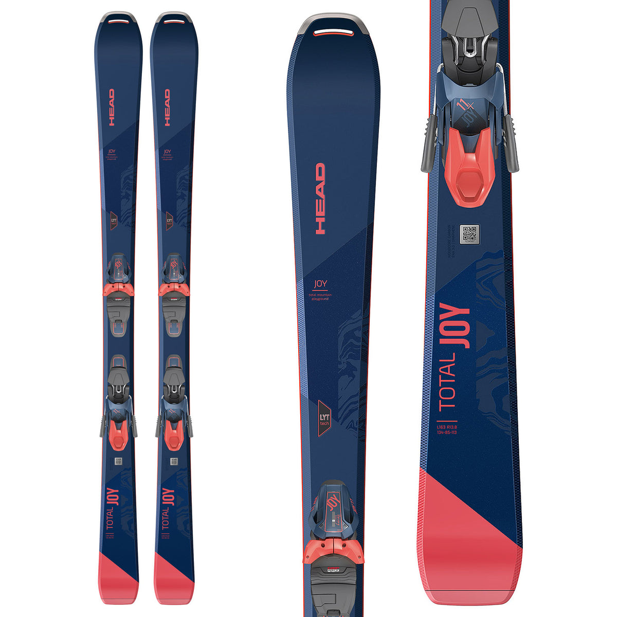 Head Total Joy Skis + Joy 11 GW SLR Bindings - Women's 2022