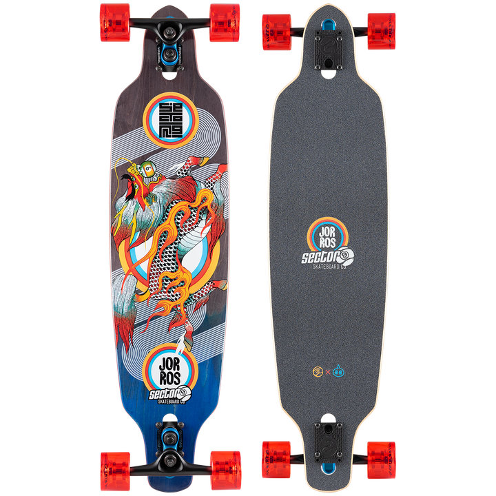 Sector 9 Kirin Fractal Longboard Complete