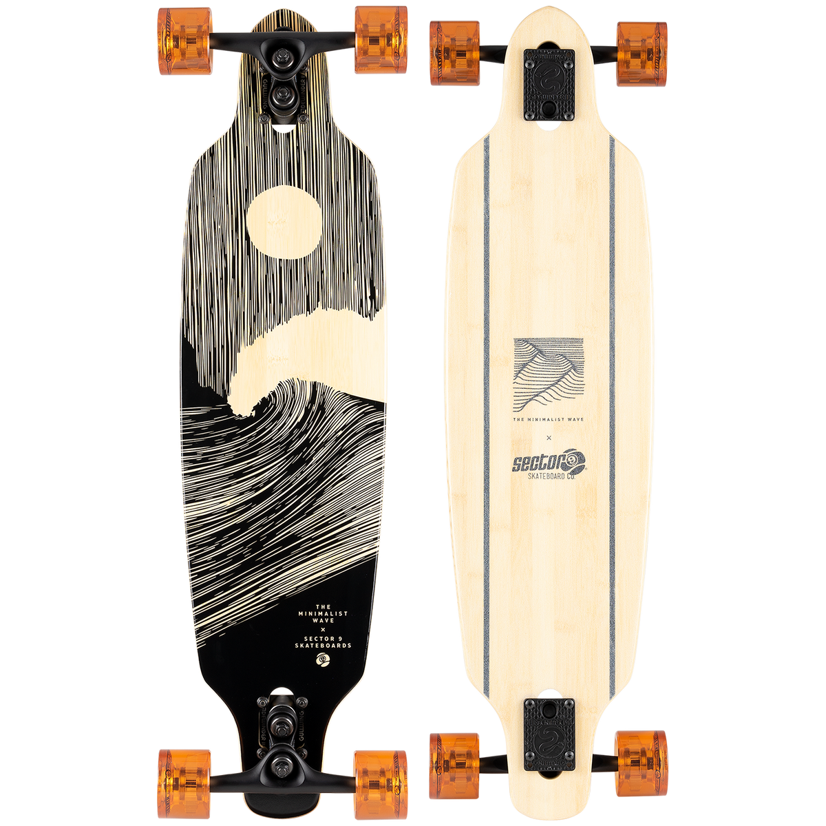 Sector 9 Full Moon Shoots Longboard Complete
