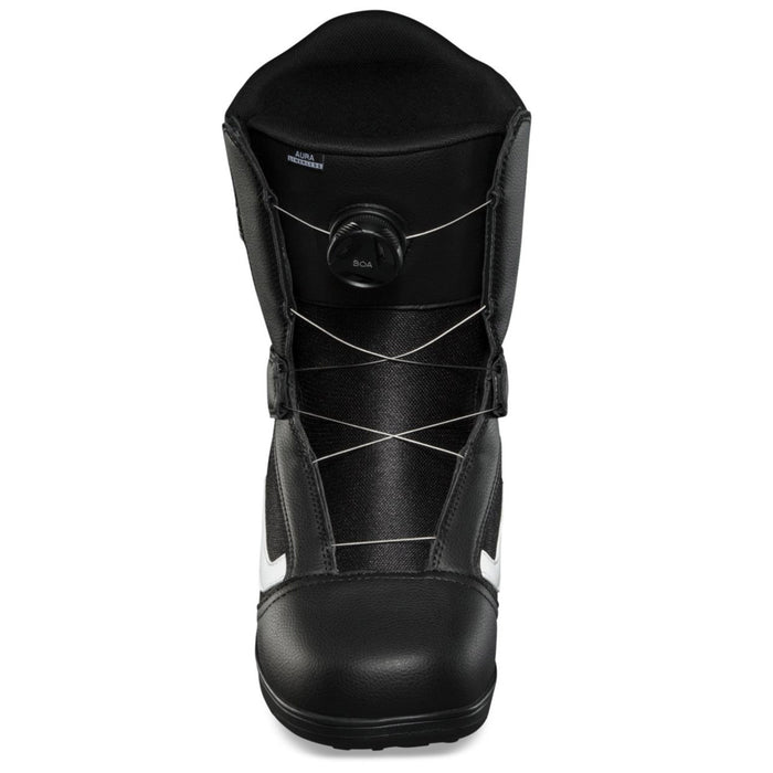 Vans Aura Linerless Snowboard Boots 2020 Black/White