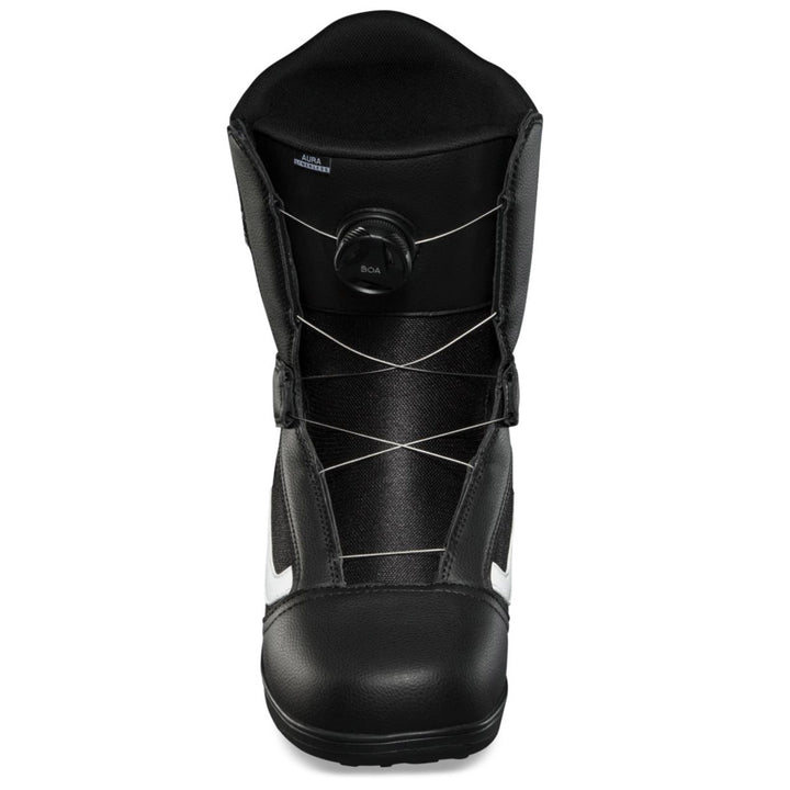 Vans Aura Linerless Snowboard Boots 2020 Black/White