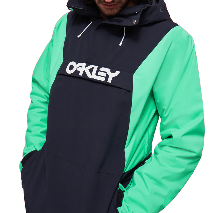 Oakley TNP Insulated Anorak - Men's Black/Mint