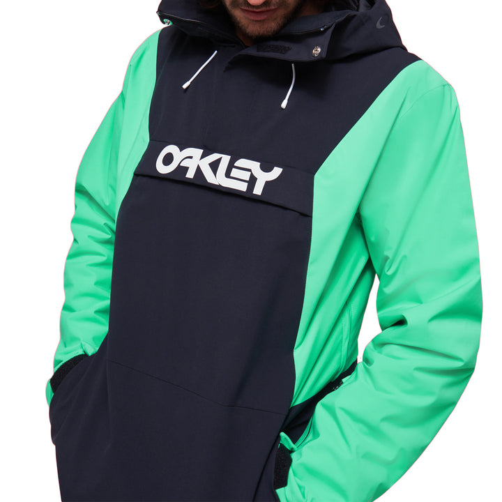 Oakley TNP Insulated Anorak - Men's Black/Mint