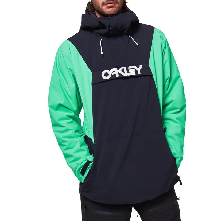 Oakley TNP Insulated Anorak - Men's Black/Mint