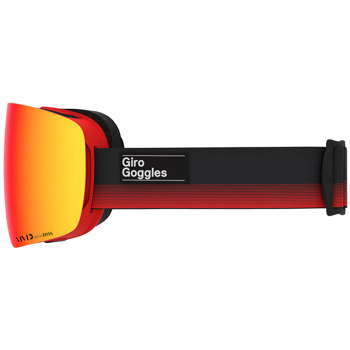 Giro Contour Goggles Black Red/Vivid Ember+Vivid Infrared