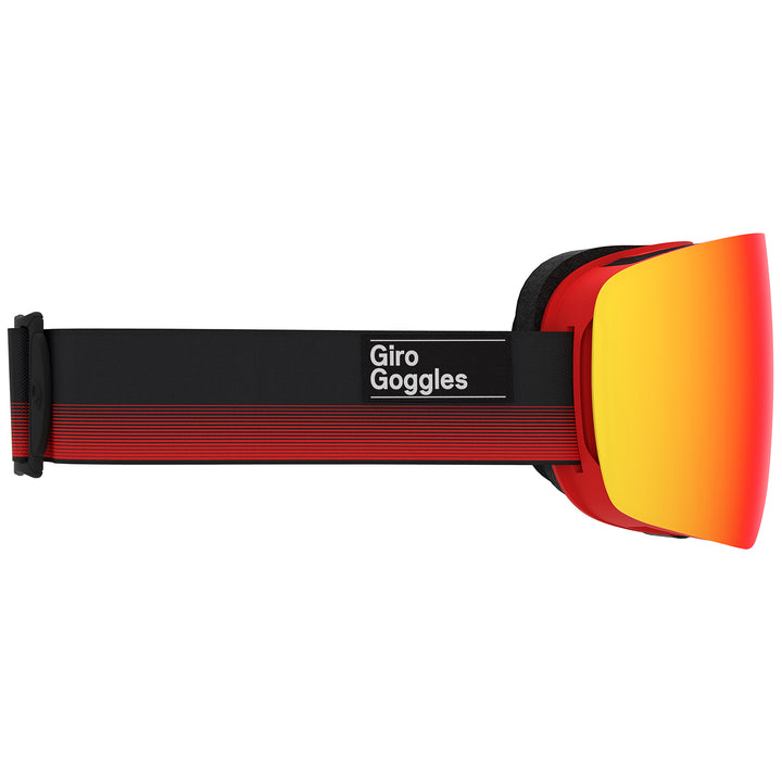 Giro Contour Goggles Black Red/Vivid Ember+Vivid Infrared
