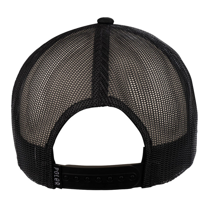 Poler Summit Trucker Hat Black
