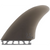 Captain Fin Christenson Twin Single Tab Fin Set Smoke