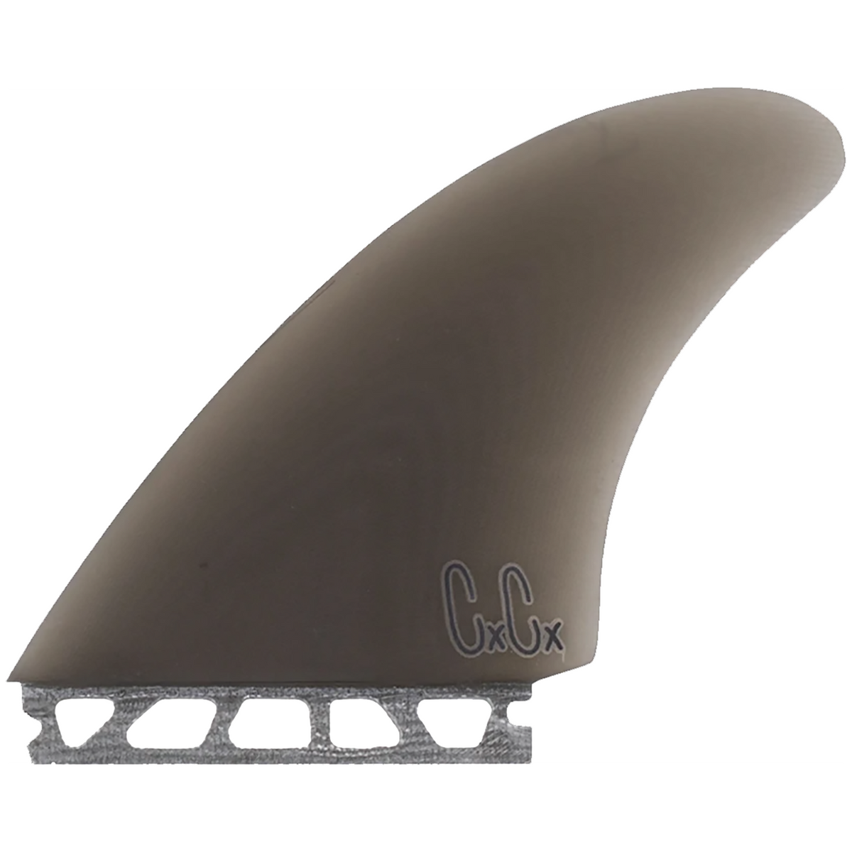 Captain Fin Christenson Twin Single Tab Fin Set Smoke