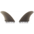 Captain Fin Christenson Twin Single Tab Fin Set Smoke