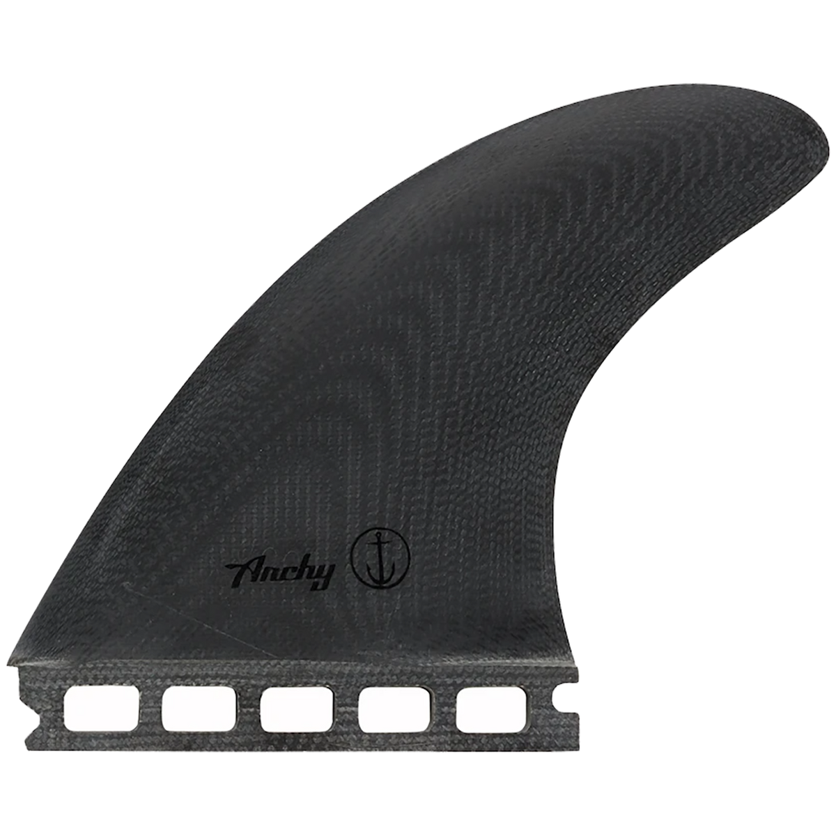 Captain Fin Archy Man In Black Single Tab Thruster Fin Set Black