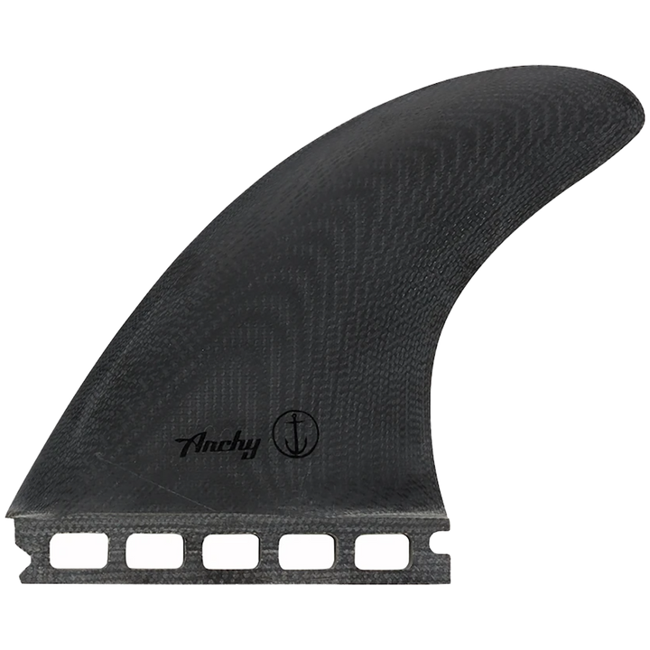 Captain Fin Archy Man In Black Single Tab Thruster Fin Set Black