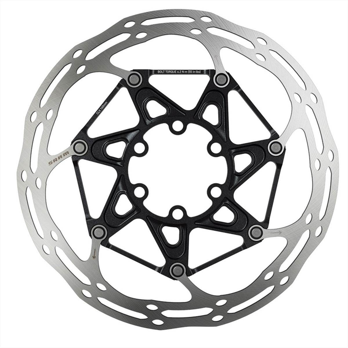 SRAM Centerline 2 Piece Rotor Black