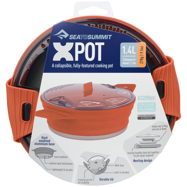Sea to Summit 1.4L X-Pot Rust