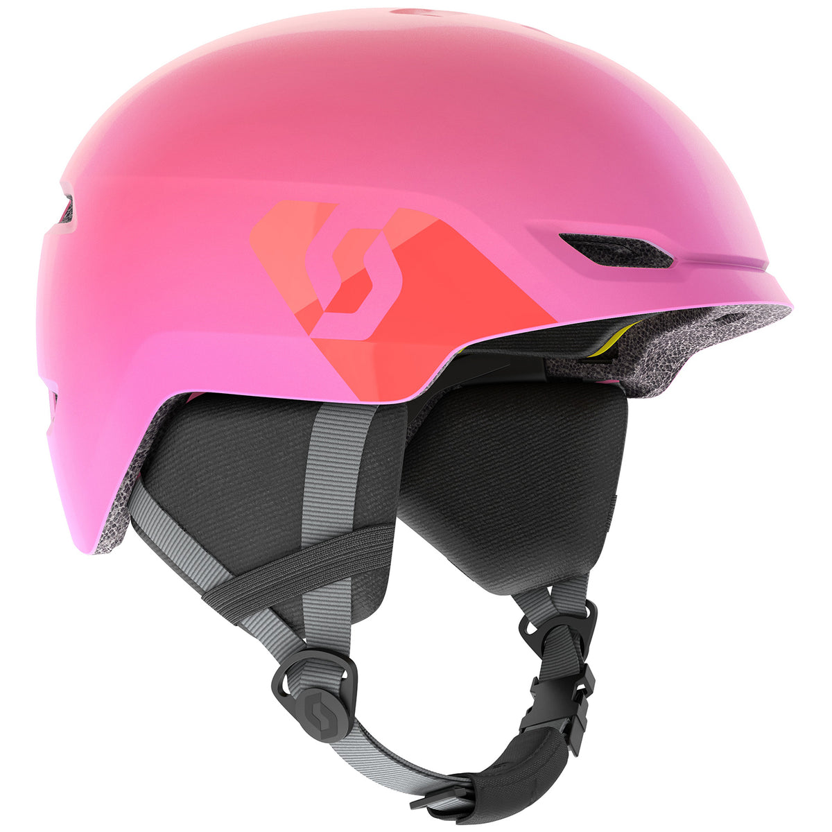 Scott Keeper 2 Plus MIPS Helmet - Kids' High Viz Pink