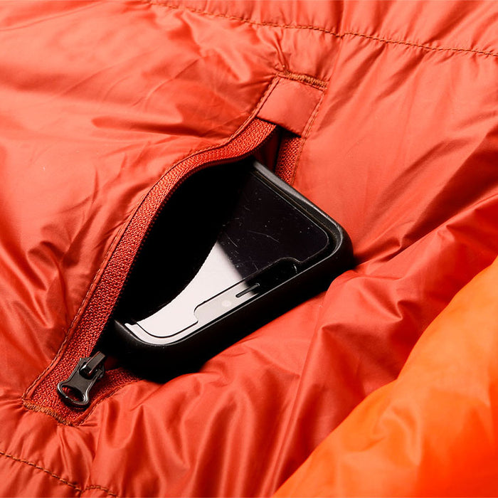 Kelty Cosmic Ultra 0 Sleeping Bag Mandarin Red/Red Ochre