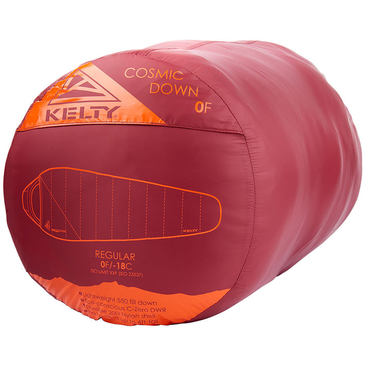 Kelty Cosmic 0 Sleeping Bag Fire Brick/Red Ochre