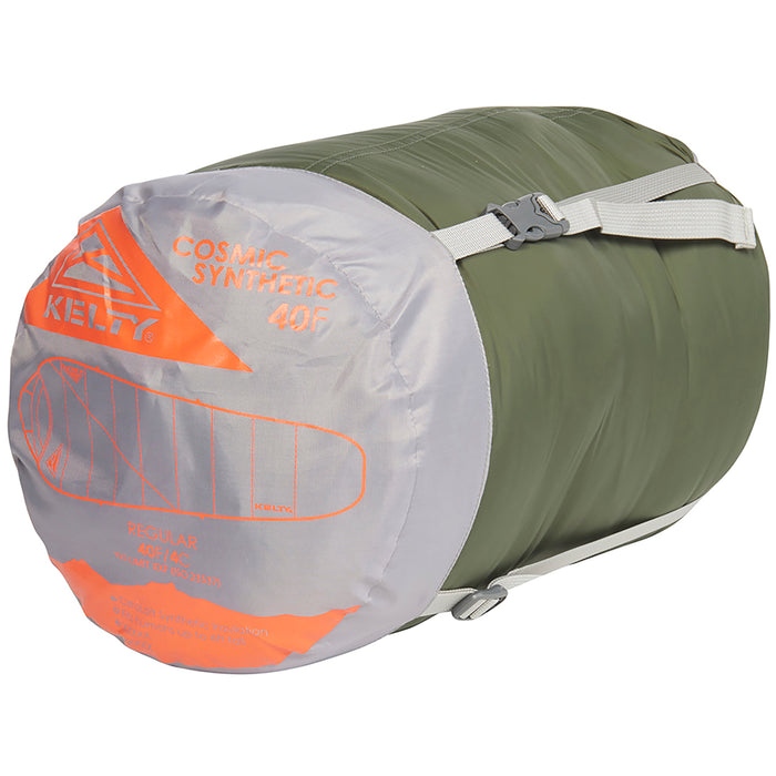 Kelty Cosmic 40 Synthetic Sleeping Bag Duffle Bag/Smoke