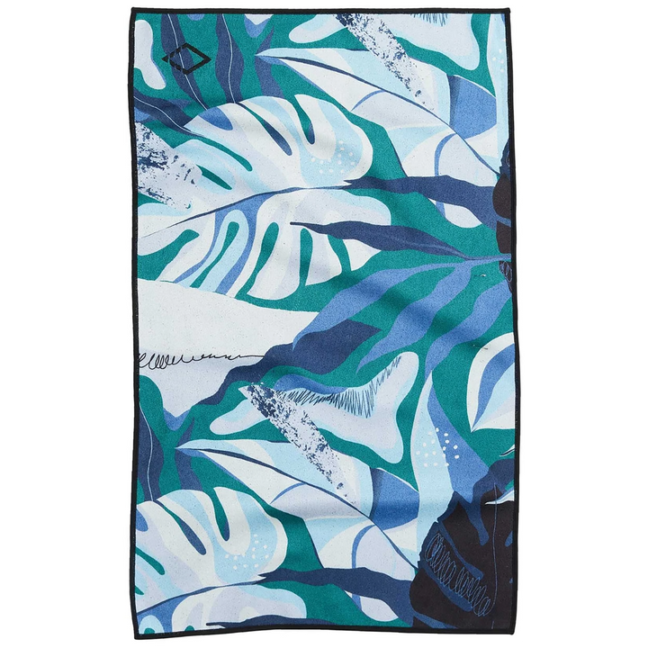 Nomadix Monstera Towel Blue