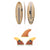 Solid Surf Co Lunch Break Surfboard + Captain Fin CF Large Single Tab Tri Fin Set