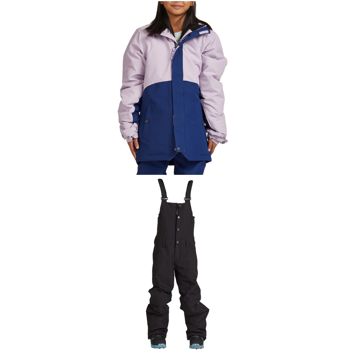 Nikita Sitka Jacket + Nikita Evergreen Bibs - Big Girls'