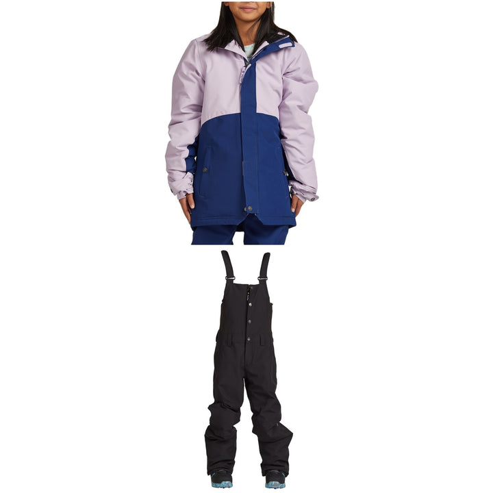 Nikita Sitka Jacket + Nikita Evergreen Bibs - Big Girls'