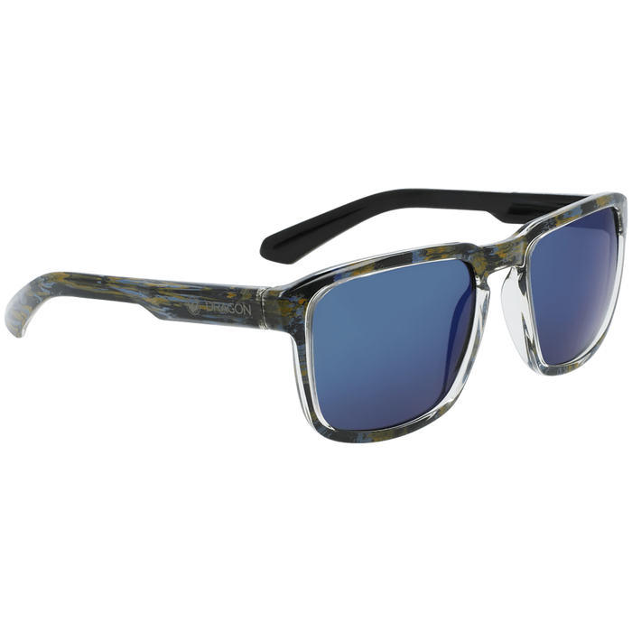 Dragon Mari Sunglasses Rob Machado Resin/LumaLens Gun Blue