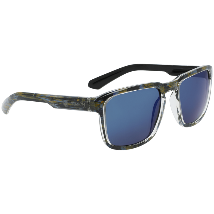 Dragon Mari Sunglasses Rob Machado Resin/LumaLens Gun Blue